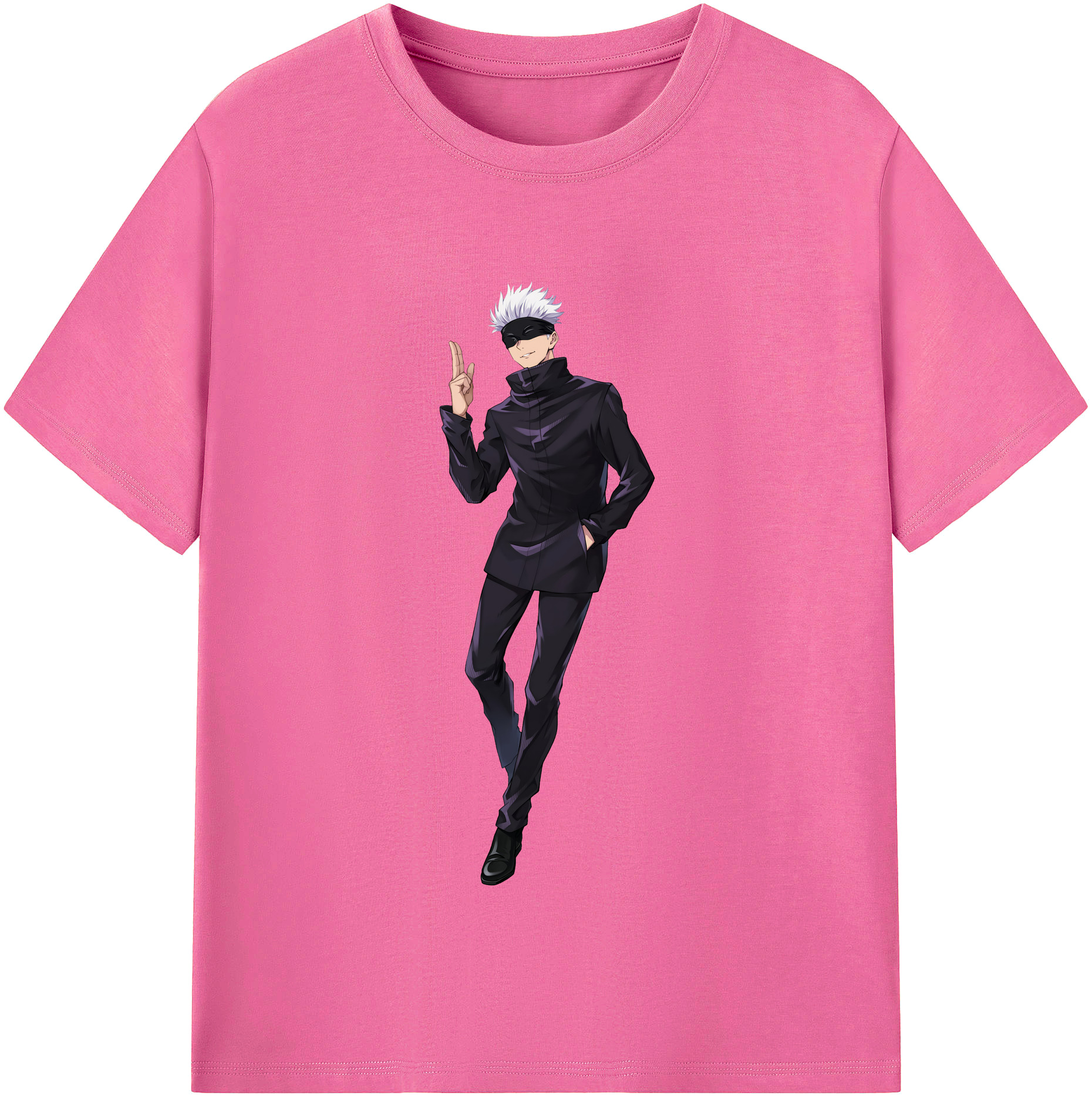 （画像用） 呪術廻戦 Jujutsu Kaisen レディースカジュアルプリントTシャツ（綿100％）